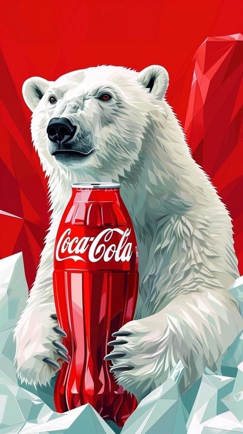 Half Up Half Down Braids, Coca Cola Wallpaper, Coca Cola Poster, Coca Cola Bear, Coca Cola Decor, Coca Cola Polar Bear, Coca Cola Christmas, Always Coca Cola, Bear Mascot