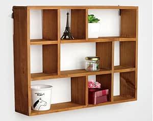 Wooden Bathroom Shelves, Hanging Wood Shelves, Bathroom Wood Shelves, Desktop Shelf, Shelf Baskets Storage, Kitchen Wall Cabinets, Shelf Floating, Wooden Storage Cabinet, Hanging Display