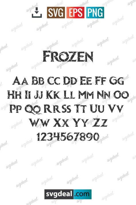 Frozen Font Svg Disney Alphabet Letters, Movie Fonts, Handlettering Alphabet, 2025 Bujo, Frozen Fonts, Free Svg Fonts, Alphabet Disney, Frozen Font, Frozen Svg