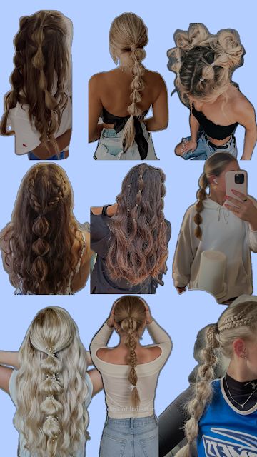 20 EASY AND TRENDY BACK TO SCHOOL HAIRSTYLES - julsweek Cute Curled Hairstyles, Κούρεμα Bob, Hairstyle Examples, Cute Hairstyles For School, Hair Inspiration Long, Cute Simple Hairstyles, Fishtail Braid, Peinados Fáciles Para Cabello Corto, Effortless Hairstyles