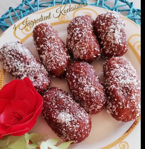 4-ingredient Koeksister recipe by Sumayah Koeksister Recipe South Africa, Koeksisters Recipe, Halaal Recipes, Baby Doll House, Cape Malay, Easy Donut Recipe, Easy Donuts, Waffle Maker Recipes, Doughnut Recipe