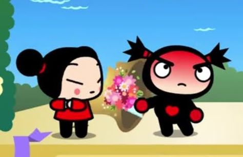 Pucca X Garu Cartoon, Swag Pics, Hello Kitty Shoes, Silly Kids, Cute Cute, Hello Kitty Pictures, Love Yourself First, Couple Cartoon, Funny Cute Cats