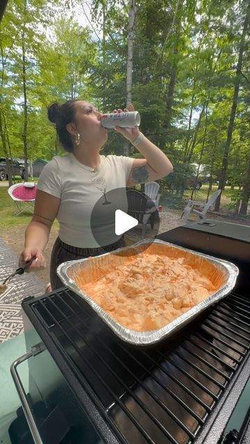 Richard Hagen on Instagram: "Smoked Buffalo Chicken Dip 🧀" Sides For Appetizers, Crockpot Recipes Side Dishes Parties, Buffalo Chicken Dip Videos, Smoked Buffalo Chicken Dip, Cabana Recipes, Chicken Buffalo Dip, Smoked Buffalo Chicken, Bbq Chicken Sides, Camping Appetizers