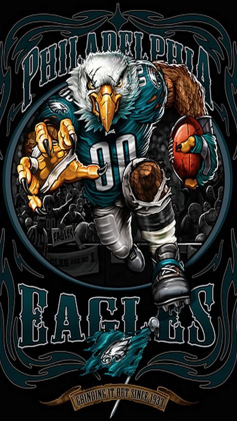 Eagles Poster, Batman Ideas, Eagles Wallpaper, Philadelphia Eagles Wallpaper, Eagles Football Team, Philadelphia Eagles Super Bowl, Philadelphia Eagles Logo, Philly Eagles, Eagles Super Bowl