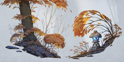 Freelance Artist, Visual Development, Environment Design, Environment Concept Art, Environmental Art, Artist At Work, 3d Art, Nature Art, Digital Painting