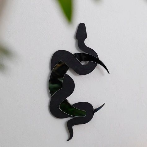 Like and Share if you want this Enchanting Black Snake and Crescent Moon Mirror Tag a friend who would love this! FAST US Shipping Buy one here ——> https://prehype.shop/enchanting-black-snake-and-crescent-moon-mirror/ #bestdeals #mystore Mirror Creative, Moon Mirror, Dimensional Wall, The Serpent, Wooden Mirror, Entrance Decor, Background Wall, Boho Chic Decor, Boho Wall Decor