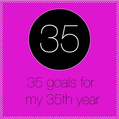 On Sunday, I will turn *gasp* 35. I decided to make a list of attainable goals to meet this year. This list has nothing to do with losing weight, meeting professional goals or crossing off some of my bucket list wishes. We should all strive to find a little joy and peace in our lives. I'm… 35 Year Old Woman, Old Bucket, 35 Years Old, Creative Party Ideas, Birthday Goals, Joy And Peace, 35th Birthday, My Bucket List, July Birthday