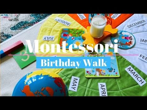 Montessori Birthday Celebration|Montessori Birthday Walk #montessoriwithhart - YouTube Montessori Birthday Celebration, Montessori Birthday, 3rd Birthday, Birthday Celebration, Montessori, I Hope, The Creator, Celebrities, Birthday