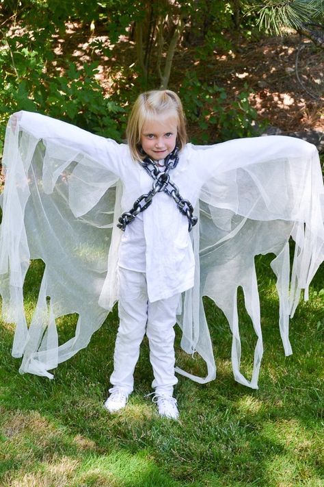 Diy Ghost Halloween Costumes, Ghost Costume For Kids, Boy Ghost Costume, Kids Ghost Costume, Diy Ghost Costume, Ghost Costume Kids, Diy Ghost, Mermaid Costume Diy, Handmade Halloween Costumes