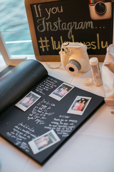 Unique Guest Book Alternatives, Polaroid Guest Book, Unique Guest Book, Diy Photo Booth, Future Wedding Plans, Cute Wedding Ideas, Guest Book Sign, Guest Book Alternatives, Wedding Deco