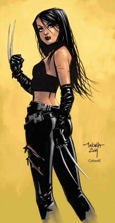 X23 Marvel, Female Wolverine, Gorilla Gym, All New Wolverine, Laura Kinney, Marvel Wolverine, Wolverine Art, Kitty Pryde, Marvel Xmen