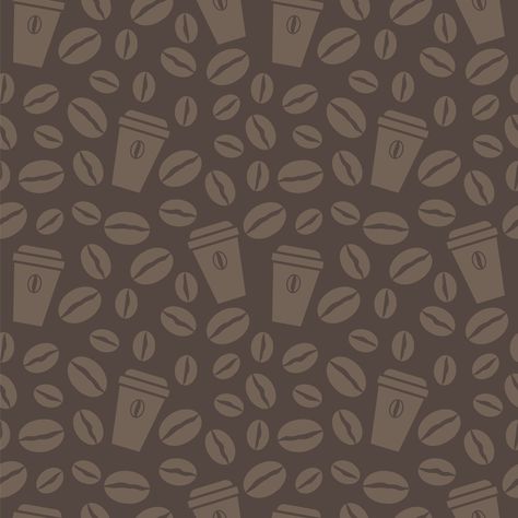 coffee seamless pattern. vector illustration Coffee Pattern, Minimalist Coffee, Seamless Pattern Vector, Pattern Vector, Seamless Pattern, Seamless Patterns, Vector Illustration, Coffee, Pattern