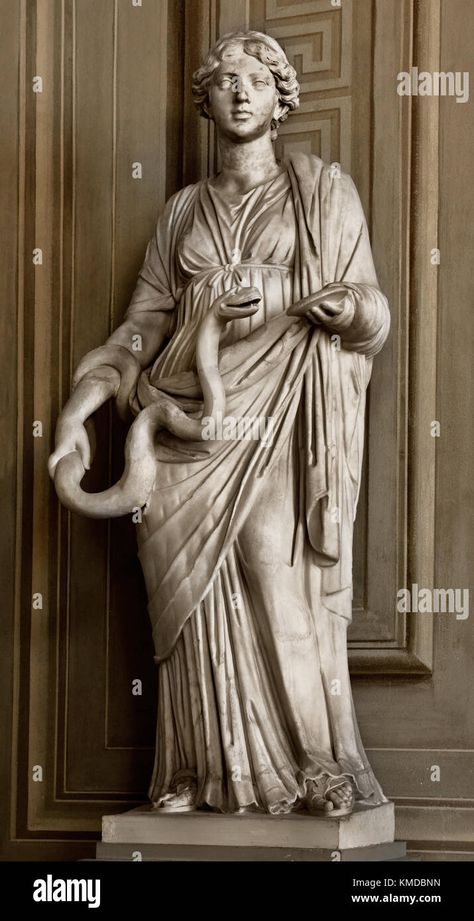 God Of Medicine, Goddess Of Healing, Roman Statue, Greek And Roman Mythology, Roman Mythology, The Goddess, Florence Italy, Ancient Greek, Florence