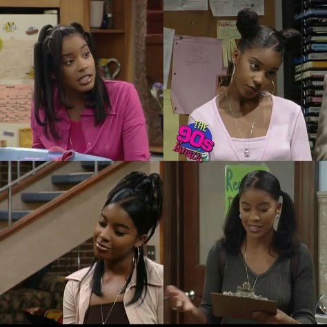 Natural 2000s Hairstyles, Popular 90s Hairstyles Black Women, 1980s Hairstyles Black Women, 1990 Hairstyles Black Women, 90s Hairstyles Black Women Natural Hair, 90’s Hairstyles Black, Reagan Gomez 90s Outfits, Reagan Gomez Preston 90s, Swv 90s Hair