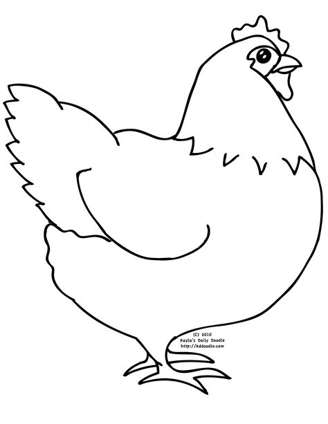 Chicken Coloring Pages, Chicken Coloring, Chicken Drawing, Chicken Quilt, Farm Animal Coloring Pages, Chicken Crafts, Chicken Pattern, Rainbow Logo, Chicken Art