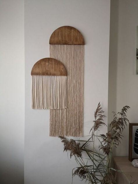 Pola Macrame, Diy Boho Decor, Diy Wand, House Deco, Diy Crafts Room Decor, Macrame Decor, Boho Dekor, Diy Crafts For Home Decor, Boho Diy