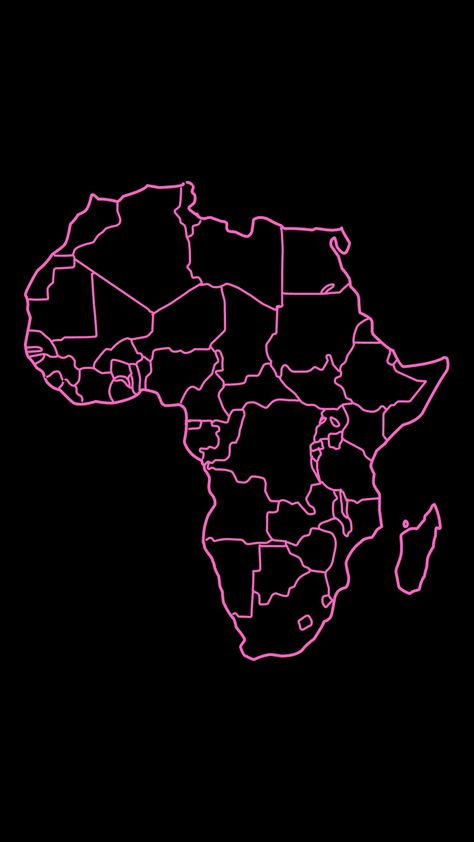 Africa map pink African country Kenya Aesthetic Wallpaper, African Aesthetic Art, Africa Wallpaper Iphone, African Wallpaper Iphone, Gambia Aesthetic, African Aesthetic Wallpaper, Nigeria Wallpaper, South Africa Wallpaper, Africa Wallpaper