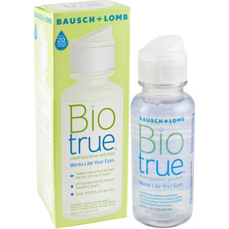 Buy Bausch & Lomb Biotrue Multi-Purpose Solution, 2 fl oz at Walmart.com Best Contact Lenses, Contact Lens Care, Contact Solution, Soft Contact Lenses, Contact Lens Solution, Eye Infections, Contact Lens, Vision Care, Eye Make