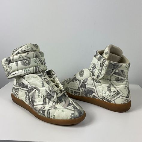 Maison Martin Margiela Futures Benjamin Size 10 EU43 Margiela Aesthetic, Margiela Future, Margiela Shoes, Chief Keef, Mens Fashion Streetwear, Hype Shoes, Swag Shoes, Martin Margiela, Fashion Streetwear