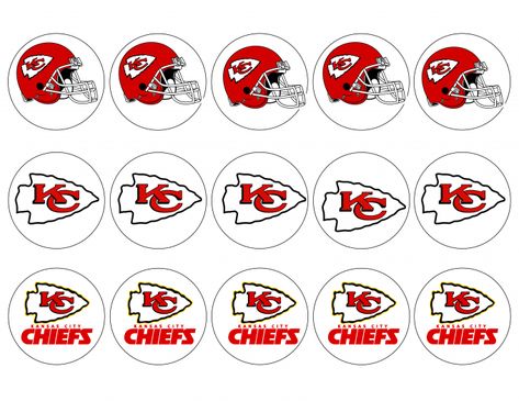 Second Chance To Dream - Super Bowl 54 Party Printables Cheifs Superbowl Cupcakes, Super Bowl Cupcakes 2024, Kansas City Chiefs Printables Free, Chiefs Printables Free, Kc Chiefs Food Ideas, Kc Chiefs Party Ideas, Kansas City Chiefs Cupcakes, Chiefs Superbowl Party, Super Bowl Props