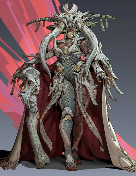 ArtStation - High Priest Mokayuna