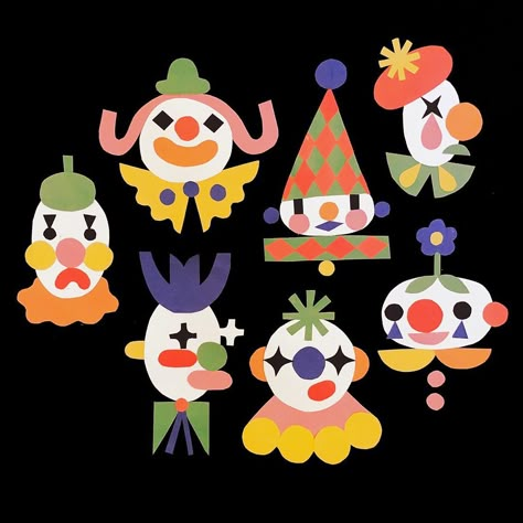 Simple Clown Face Drawing, Clown Pumpkin Painting, Cute Clown Drawing, Clown Graphic Design, Clown Photography, Clown Core Aesthetic, Cute Clown Art, Cute Clown Illustration, Clown Illustration Character Design