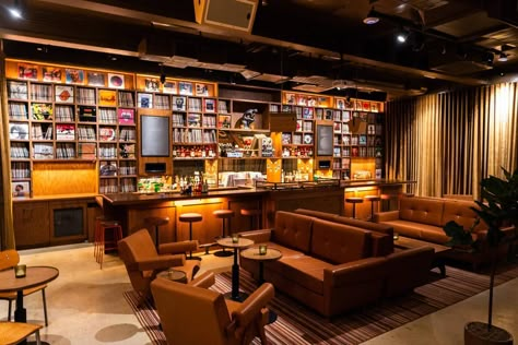 Listening Bar, Hifi Bar, Vinyl Cafe, Audiophile Room, Hifi Room, Vinyl Room, Record Room, Speakeasy Bar, Jazz Bar