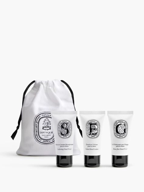 travel sized hand wash and lotion ideal for vacation Diptyque Paris, Hand & Foot Cream, Signature Fragrance, Hair Perfume, Solid Perfume, Foot Cream, Travel Set, Fragrance Collection, Hand Care