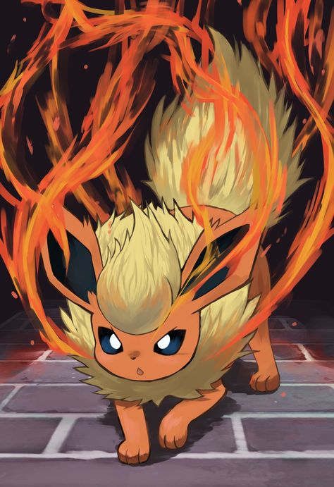 Flareon Pokemon, Pokemon Flareon, Eevee Wallpaper, Anime Hug, Pokemon Eevee Evolutions, Pokemon Eeveelutions, Pokemon Red, Cute Pokemon Pictures, Pokemon Eevee