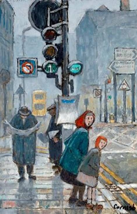 Norman Cornish, Bishop Auckland, Traffic Lights, Old School Tattoo Designs, Cafe Art, Life Paintings, Figurative Artwork, Full Time Artist, Newcastle Upon Tyne