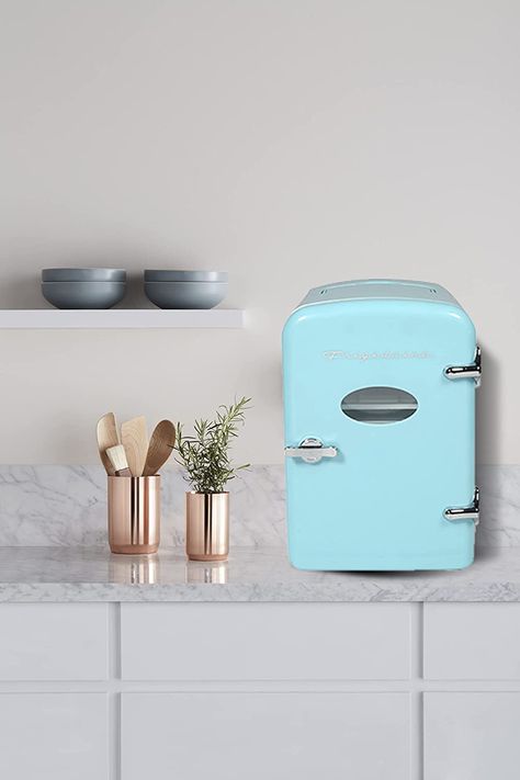 Best selling mini fridge for skin care amazon Pink Mini Fridge Aesthetic, Purple Mini Fridge, Pink Mini Refrigerator, Kawaii Mini Fridge For Food, Blue Mini Fridge, Portable Mini Fridge, Cabin Gifts, Light Drinks, Retro Refrigerator