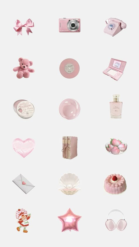 pink aesthetic Aesthetic Mobile Games, Cute Comfy Aesthetic, Games For Iphone, Pink Emoji, Comfy Aesthetic, Aesthetic Mobile, Iphone Stickers, Games Design, Iphone Games