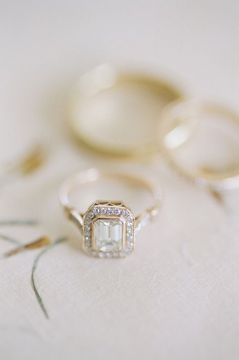 30 Alluring Emerald Cut Engagement Rings That Are Truly Captivitating #timelessengagementrings #elegantwedding #emeraldcutengagementrings Expensive Wedding Rings, Fine Engagement Rings, Timeless Engagement Ring, The Bling Ring, Rings Ideas, Cushion Cut Engagement, Emerald Cut Engagement, Cushion Cut Engagement Ring, Simple Engagement Rings