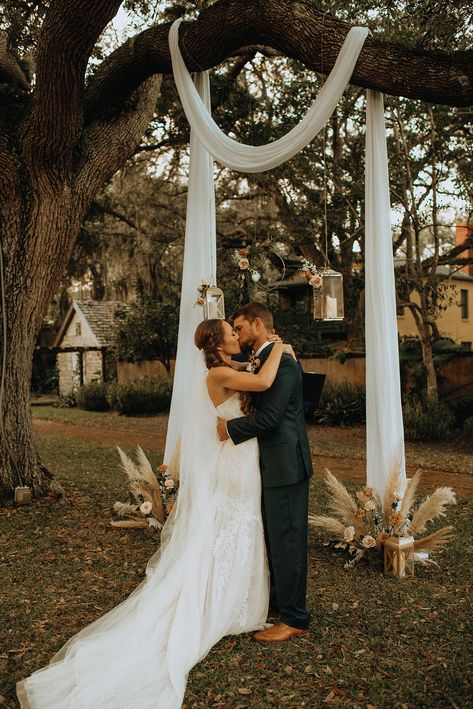 St Augustine Elopement, Medieval Wedding Theme, Airbnb Wedding, Field Wedding, Medieval Wedding, Micro Weddings, Florida Wedding Venues, St Augustine Florida, Let's Get Married