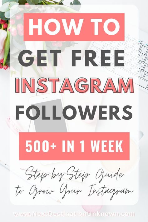 Are you struggling to grow Instagram followers and wondering how to get free Instagram followers? Find out the Instagram growth tips to grow Instagram following by 500+ new Instagram followers in 1 week! I’ll give you the steps for how to gain Instagram followers fast. This Instagram followers hack with Instagram growth tips will help you grow Instagram account to reach 10k Instagram followers. These are the free Instagram growth strategies you’ve been looking for to become an IG Influencer! How To Get More Ig Followers, How To Grow Instagram Followers Business, How To Grow Your Ig Account, Ig Growth Tips, How To Get Ig Followers, Grow Instagram Followers Tips, How To Grow A New Instagram Account, How To Grow Ig Followers, Ig Followers Hack