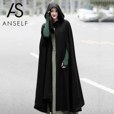 Online Shopping at a cheapest price for Automotive, Phones & Accessories, Computers & Electronics, Fashion, Beauty & Health, Home & Garden, Toys & Sports, Weddings & Events and more; just about anything else Enjoy ✓Free Shipping Worldwide! ✓Limited Time Sale ✓Easy Return. Vintage Cape Coat, Larp Ideas, Winter Cloak, Mode Steampunk, Cape Costume, Long Cape, Red Costume, Vintage Cape, Style Steampunk