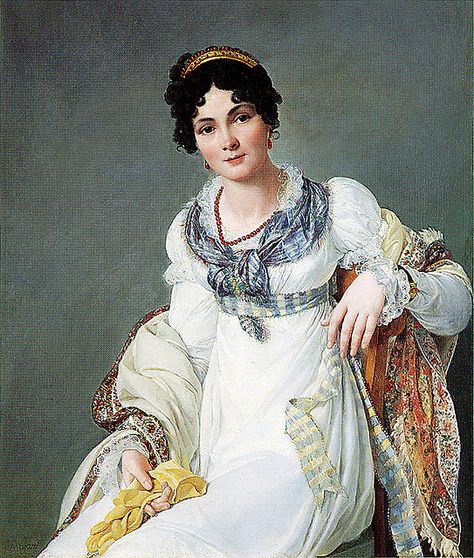 1810 Portrait woman | Flickr - Photo Sharing! Regency Gown, Regency Era Fashion, Paisley Shawl, Jig Saw, Regency Dress, Regency Fashion, Women Skin, Regency Era, Jairzinho