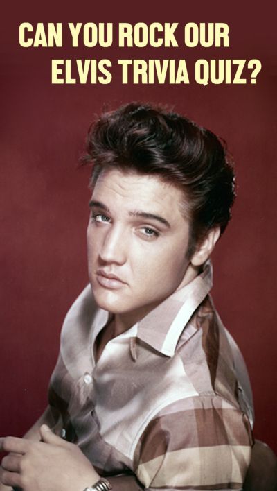 How Well Do You Know Elvis Presley? Take Our Trivia Quiz to Find Out! Let’s see just how much you know about the King of Rock and Roll! You’ve heard his music over the years, and you may have seen some of his movies, but how much do you really know about the man himself? This quick ten-question quiz will help you find out… Iconic Elvis Presley Photos, Elvis Presley Birthday Party Ideas, Elvis Presley 60s, Elvis Presley 50s, Elvis Smiling, Elvis Drawing, Movie Quiz Questions, Elvis Presley Portrait, Elvis Presley Facts