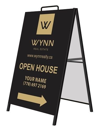 Real Estate Marketing Design, Real Estate Sign Design, Real Estate Signs, His Office, Church Design, Real Estate Tips, Vancouver Canada, Desert Landscaping, Marketing Design