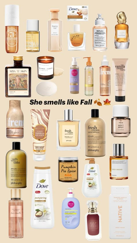 #fall #smell #scents #perfume Mango Scent Combo, Types Of Scents, How To Smell Like Autumn, How To Smell Like Winter, How To Smell Like Oranges, How To Smell Like Fall, How To Smell Like, Best Scent Combos, Virgina Smell Good