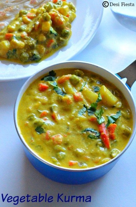 Mixed vegetable curry recipe Veg Kurma Recipe, Veg Kurma, Vegetable Kurma, Vegetable Korma, Mix Vegetable Recipe, Dal Recipes, Vegetable Curry Recipes, Kurma Recipe, Indian Veg Recipes