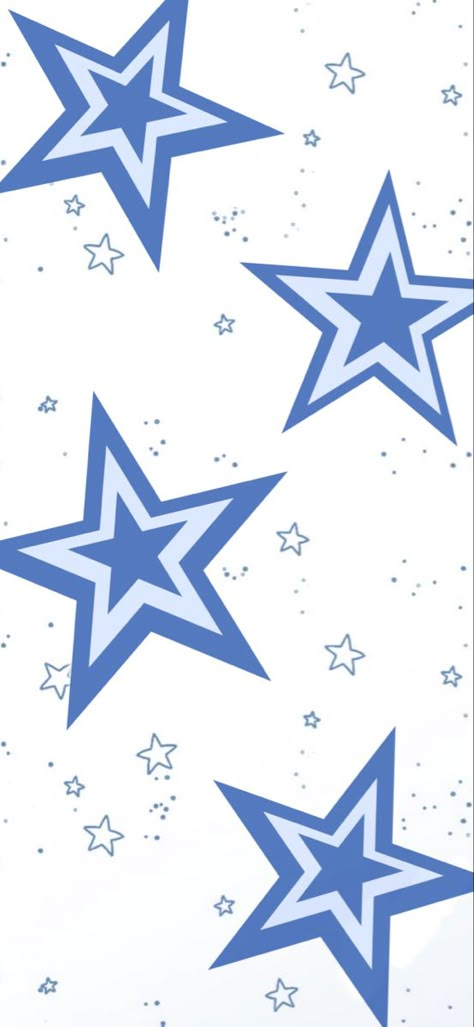 Aesthetic Star Background, Blue Iphone Lockscreen, Ios Wallpaper Blue, Cool Backgrounds Aesthetic, Cute Star Wallpaper, Blue Themed Wallpaper, Y2k Blue Wallpaper, Y2k Star Wallpaper, Y2k Wallpaper Blue