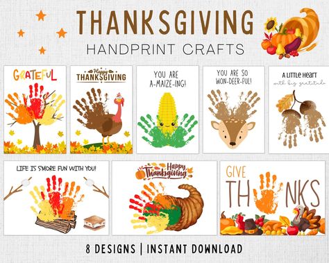 Thanksgiving Finger Painting For Kids, Thanksgiving Crafts Handprint, Thanksgiving Craft Keepsakes, Thanksgiving Crafts For Kids Handprints, Thanksgiving Mats For Preschool, Thanksgiving Small Group Activities Preschool, Thanksgiving Parent Gifts Preschool, Nicu Thanksgiving Crafts, Thanksgiving Handprint Art For Toddlers