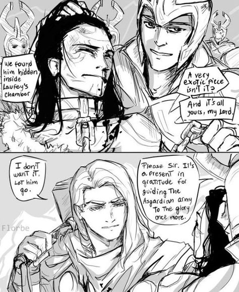 Loki Fan Art, Thor And Loki, Thor Comic, Thor X Loki, 19 Days Characters, Loki Avengers, Loki Fanart, Loki Marvel, Loki Thor