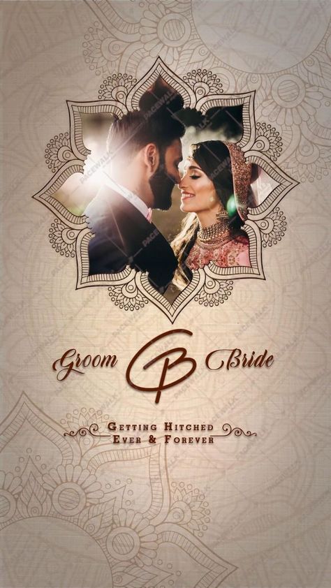 Wedding Whatsapp Invitation, Wedding And Reception Invitations, Wedding Invitation Indian Template, Indian Wedding Invitation Card Design Templates, E Wedding Invitations Indian, Reception Invitation Cards Template, Wedding E Invitations Design, E Cards Wedding Invitation Videos, Wedding E Invite Indian