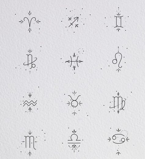 Star Sign Wrist Tattoos, Star Sign Symbols Tattoo Ideas, Sagittarius Simple Tattoo, Fine Line Star Sign Tattoo, Small Star Sign Tattoos, Zodiac Fine Line Tattoo, Sagittarius Star Tattoo, Star Sign Tattoos, Gemini Inspired Tattoos