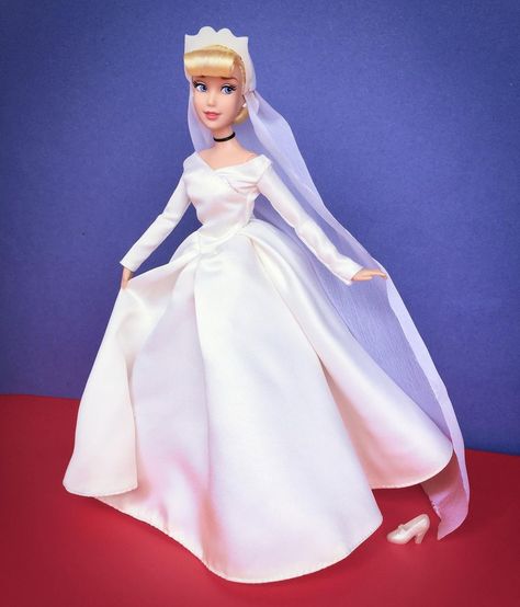 Cinderella 3, Cinderella Doll, Cinderella Dress, Wedding G, Cinderella Wedding, Cinderella Dresses, Princess Cinderella, Silver Dress, Happily Ever After