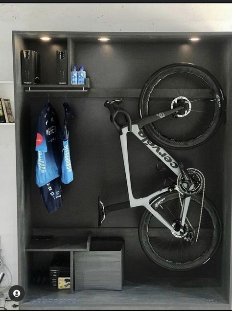 Bike Storage Apartment, Outdoor Gear Storage, Bicycle Room, Gear Room, 1970s House, Modern Laundry, House Makeovers, Bike Room, Warehouse Design