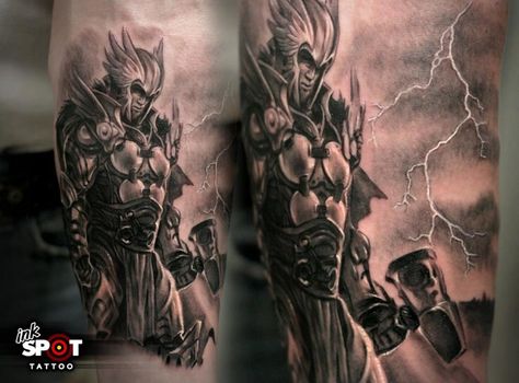 Ares or Aries God of war Aries Greek God Tattoo, Ares God Tattoo, God Tattoo Sleeve, Aries God, Tattoo Warrior, Thor Tattoo, Aries Goddess, Ares God, Greek God Tattoo