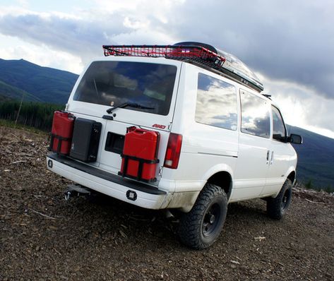 Chevy Astro Van Camper, Astro Van Camper, Astro Van Conversion, Safari Accessories, Van Builds, Minivan Camper, Chevy Astro Van, Astro Van, Expedition Portal